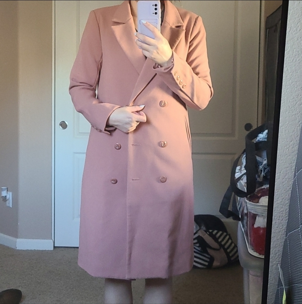 Long trench coat/jacket